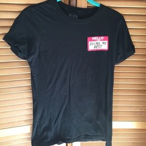 “Hello I am, Doing my best”, Women’s Medium Tee